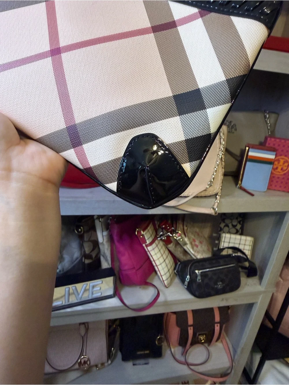 Burberry Novacheck Pouch/ clutch